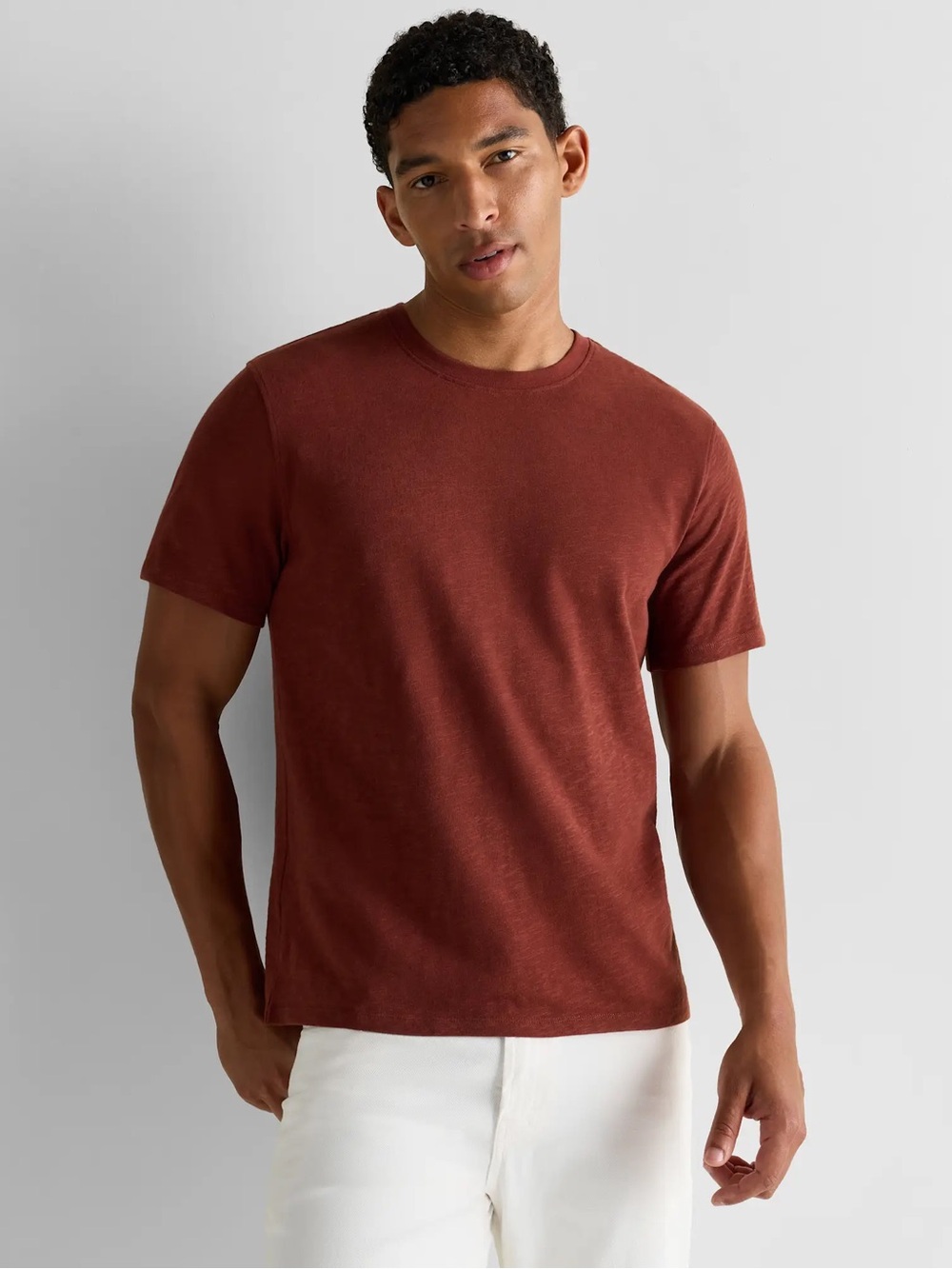 Quince 100% Organic Cotton Slub Crewneck Tee